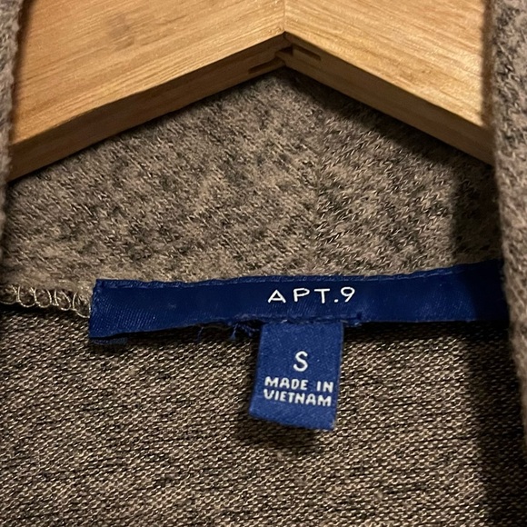 APT 9 Women’s Cardigan in Taupe - Picture 6 of 8